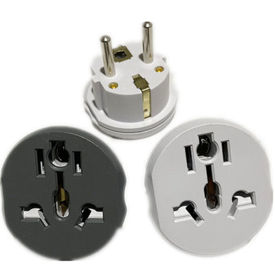 Adaptador de Corriente Multiesándar 16A - Enchufe Alemán a Europeo, Francés y Coreano