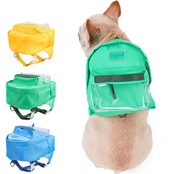 Mochila Escolar y de Viaje con Diseño de Gato y Cachorro