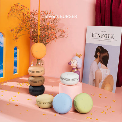 Parlante Bluetooth TWS Macaron Mini con Subwoofer Portátil - Image 18