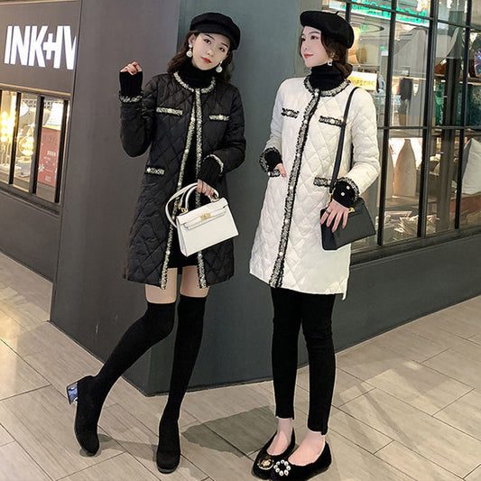 Chaqueta Acolchada Ligera de Largo Medio para Mujer