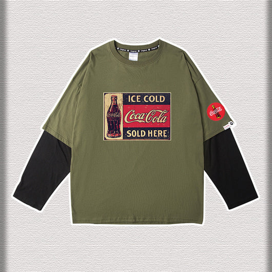 Sudadera Oversized Tide Street Wear - Diseño Capas con Forro Polar - Image 4