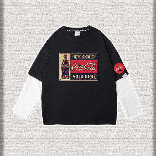 Sudadera Oversized Tide Street Wear - Diseño Capas con Forro Polar