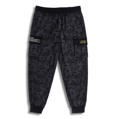 Pantalones Tácticos Camuflaje Gris con Bolsillos Laterales - Image 9