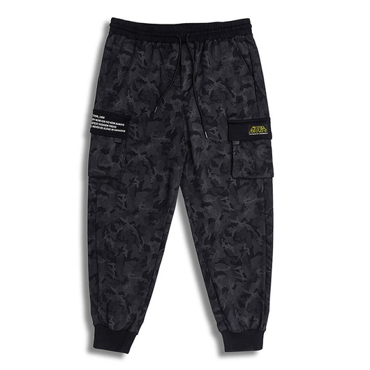 Pantalones Tácticos Camuflaje Gris con Bolsillos Laterales - Image 9
