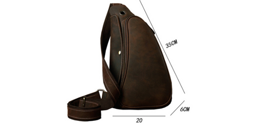 Bolsa Mensajero de Cuero Premium para Hombre - Bandolera Casual y Profesional - Image 8