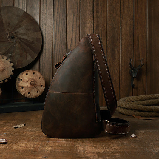 Bolsa Mensajero de Cuero Premium para Hombre - Bandolera Casual y Profesional - Image 2