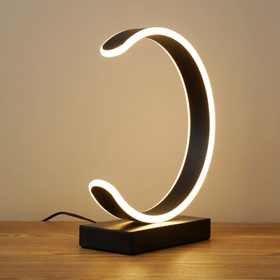 Lámpara de Mesita Nórdica LED - Diseño Moderno con Protección Visual - Image 3