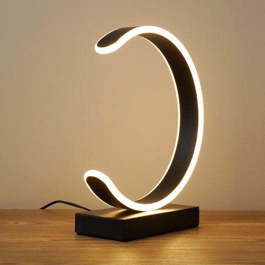 Lámpara de Mesita Nórdica LED - Diseño Moderno con Protección Visual - Image 3