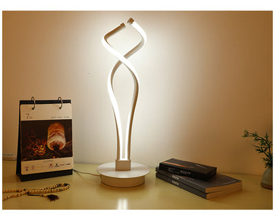 Lámpara de Mesita Nórdica LED - Diseño Moderno con Protección Visual - Image 7
