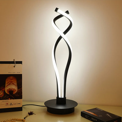 Lámpara de Mesita Nórdica LED - Diseño Moderno con Protección Visual - Image 6