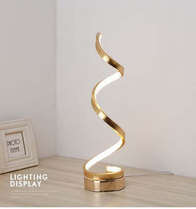 Lámpara de Mesita Nórdica LED - Diseño Moderno con Protección Visual - Image 9