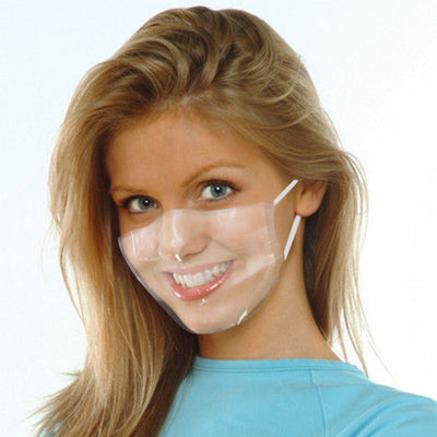 Mascarilla Transparente Reutilizable para Niños y Adultos - Lavable y Cómoda - Image 3
