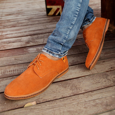 Zapatos de Gamuza con Cordones para Hombre - Image 5