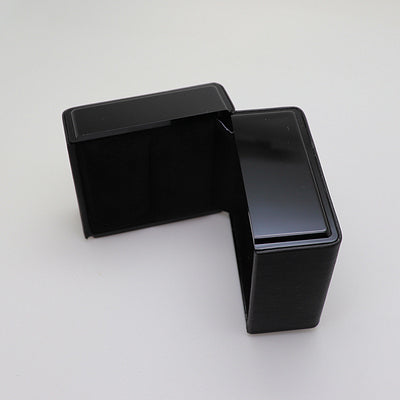 Caja de Anillo de Cuero Personalizada con Logo y Texto Grabado - Image 8
