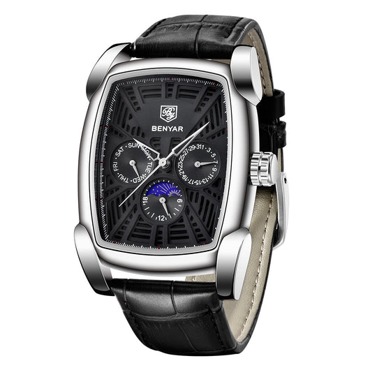 Reloj de Cuarzo Impermeable para Hombre - Estilo Moderno - Image 11