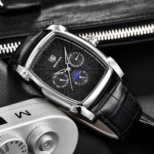 Reloj de Cuarzo Impermeable para Hombre - Estilo Moderno - Image 10