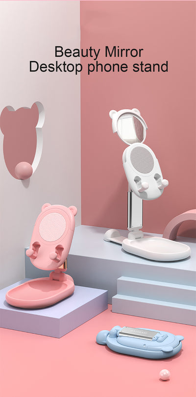 Soporte Ajustable para iPhone e iPad con Espejo - Compatible con Apple - Image 7