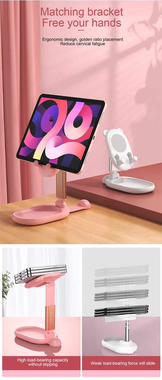 Soporte Ajustable para iPhone e iPad con Espejo - Compatible con Apple - Image 9