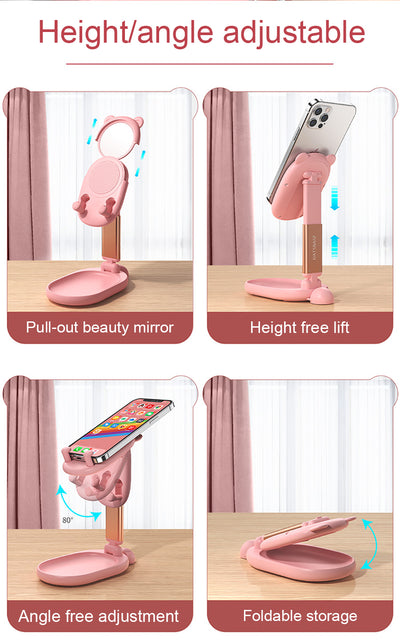 Soporte Ajustable para iPhone e iPad con Espejo - Compatible con Apple - Image 18