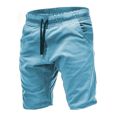 Shorts Casuales Lisos para Hombre con Cintura Ajustable - Image 5