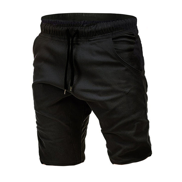 Shorts Casuales Lisos para Hombre con Cintura Ajustable