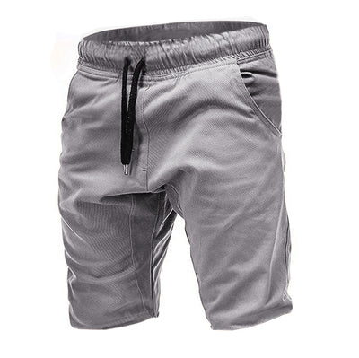 Shorts Casuales Lisos para Hombre con Cintura Ajustable - Image 2