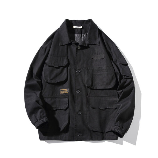 Chaqueta de Trabajo Multi-Bolsillos para Hombre - Image 9