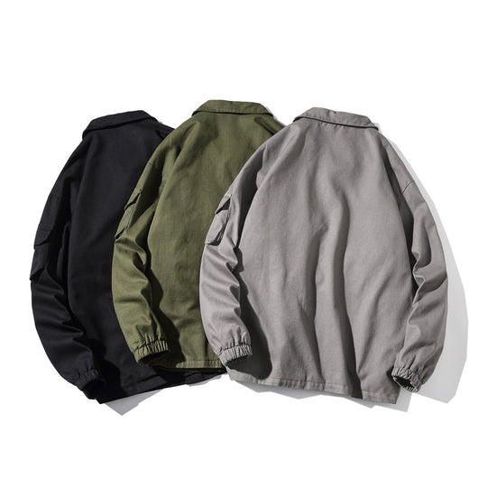 Chaqueta de Trabajo Multi-Bolsillos para Hombre - Image 3