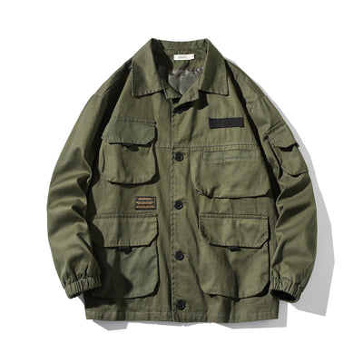 Chaqueta de Trabajo Multi-Bolsillos para Hombre - Image 5
