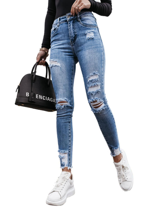 Pantalones Vaqueros Ajustados Reductores para Mujer - Colección Verano - Image 9