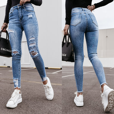 Pantalones Vaqueros Ajustados Reductores para Mujer - Colección Verano - Image 12