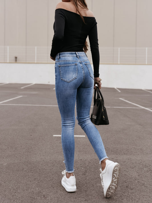 Pantalones Vaqueros Ajustados Reductores para Mujer - Colección Verano - Image 2