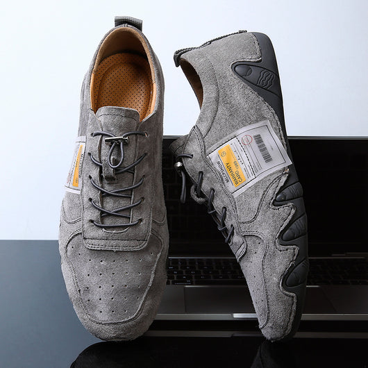 Zapatos de Cuero para Senderismo y Paseos Cómodos - Image 2
