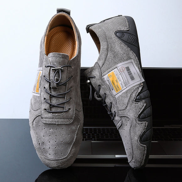 Zapatos de Cuero para Senderismo y Paseos Cómodos