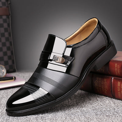 Zapatos de Cuero para Hombre Talla Grande - Elegancia Empresarial - Image 7
