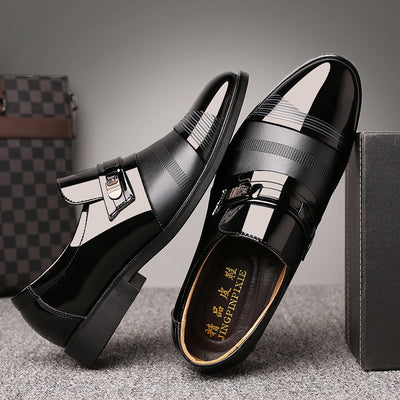 Zapatos de Cuero para Hombre Talla Grande - Elegancia Empresarial - Image 10