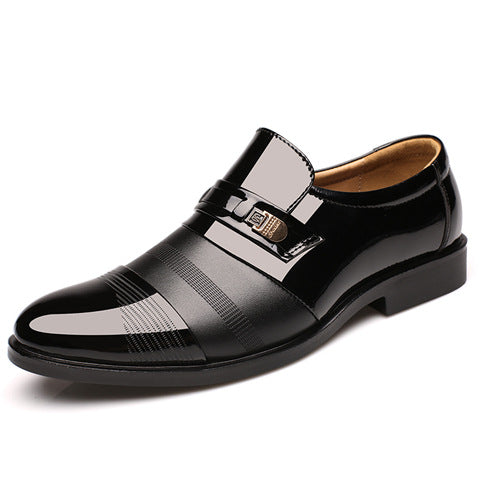 Zapatos de Cuero para Hombre Talla Grande - Elegancia Empresarial - Image 9