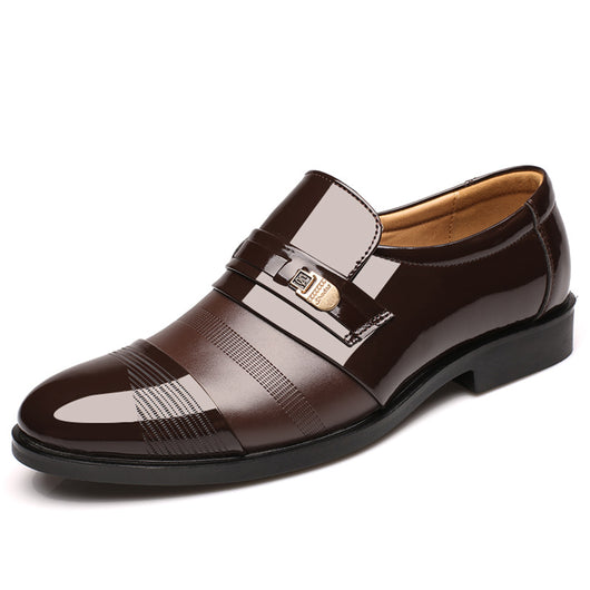 Zapatos de Cuero para Hombre Talla Grande - Elegancia Empresarial - Image 8