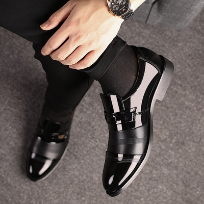 Zapatos de Cuero para Hombre Talla Grande - Elegancia Empresarial - Image 3