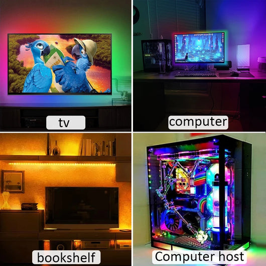 Luces LED USB para TV con Iluminación de Fondo Ambiental - Image 4
