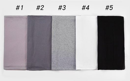 Pañoleta Jersey de Algodón para Mujer - 30 Colores - Ideal para Otoño e Invierno - Image 41