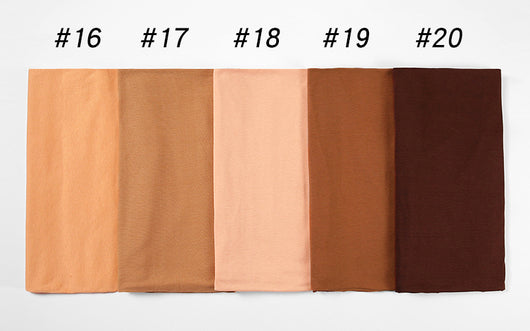 Pañoleta Jersey de Algodón para Mujer - 30 Colores - Ideal para Otoño e Invierno - Image 44
