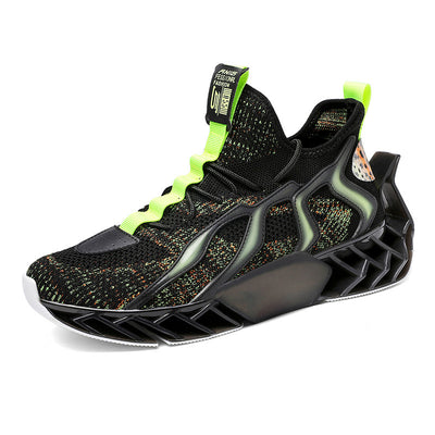 Zapatillas Deportivas Tejidas con Suela Gruesa para Hombre - Image 13