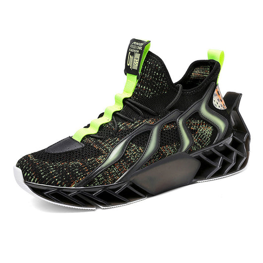 Zapatillas Deportivas Tejidas con Suela Gruesa para Hombre - Image 13