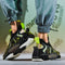 Zapatillas Deportivas Tejidas con Suela Gruesa para Hombre