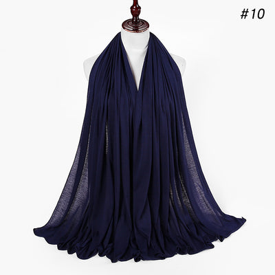 Pañoleta Jersey de Algodón para Mujer - 30 Colores - Ideal para Otoño e Invierno - Image 11