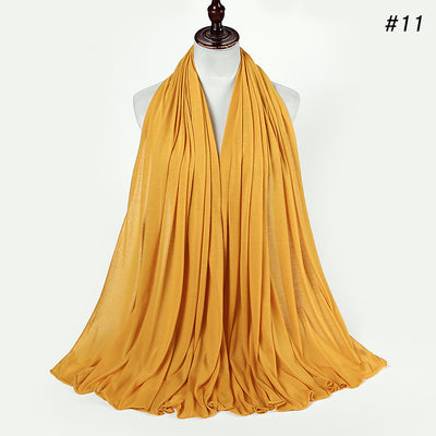 Pañoleta Jersey de Algodón para Mujer - 30 Colores - Ideal para Otoño e Invierno - Image 12