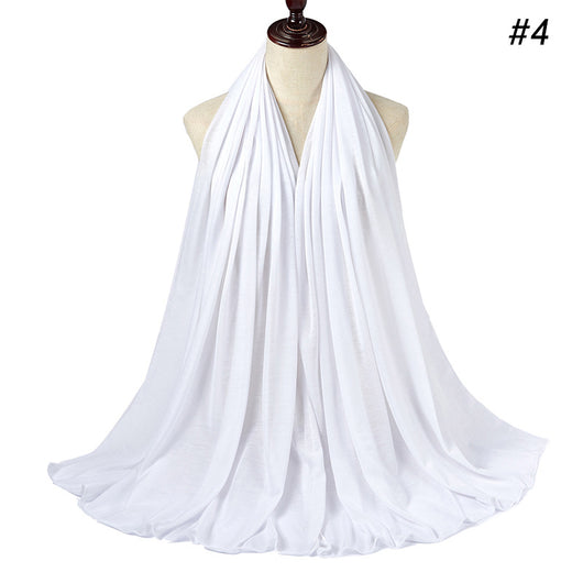 Pañoleta Jersey de Algodón para Mujer - 30 Colores - Ideal para Otoño e Invierno - Image 5