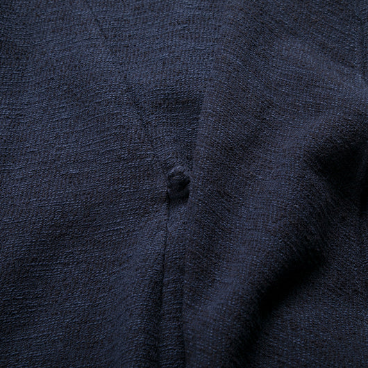 Chaqueta Cortavientos Estilo Chino Algodón y Lino - Diseño Retro Clásico Tallas Grandes - Image 11