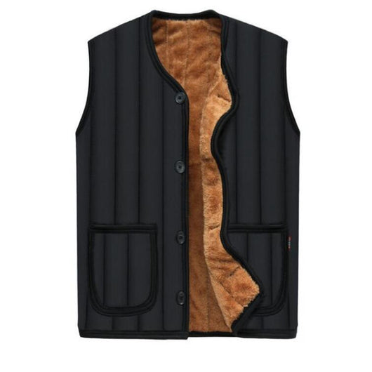 Chaleco Slim Fit de Color Liso para Hombre Maduro - Image 6